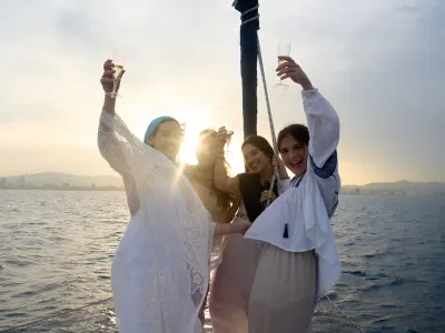 Private 2-hour charter along the Barcelona skyline